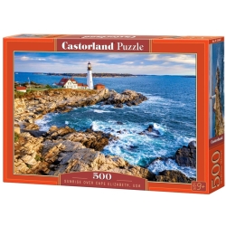 Puzzle Sunrise over Cape Elizabeth, USA 500 el